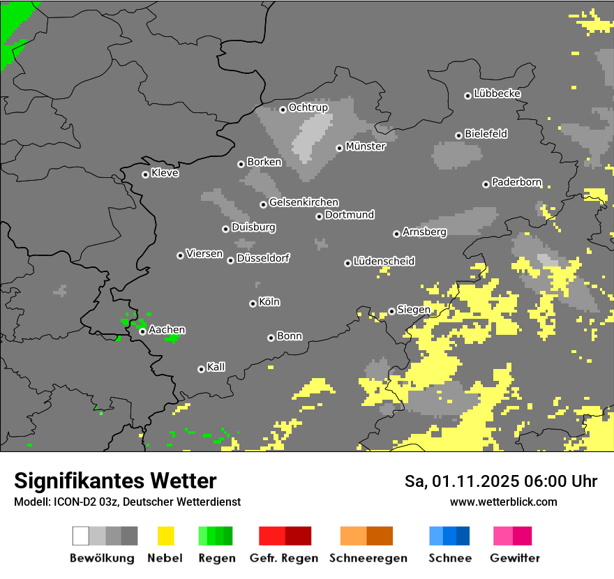 Modellkarten Signifikantes Wetter Modellkarten Signifikantes Wetter