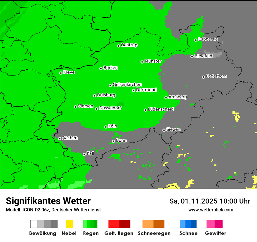 Modellkarten Signifikantes Wetter Modellkarten Signifikantes Wetter