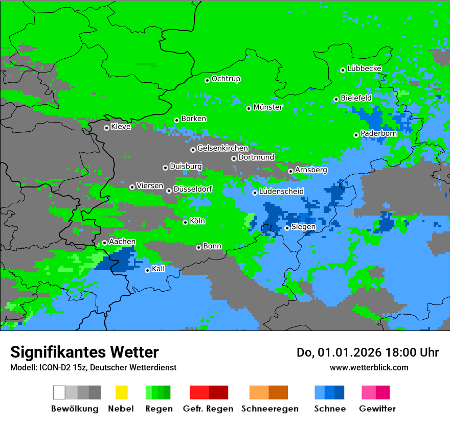 Signifikantes Wetter