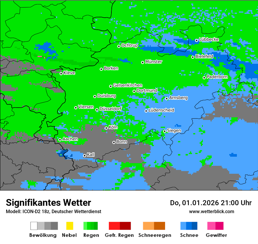 Signifikantes Wetter