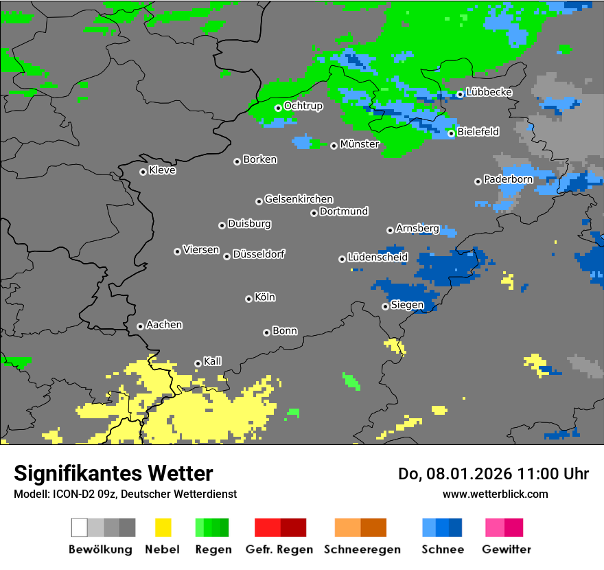 Signifikantes Wetter