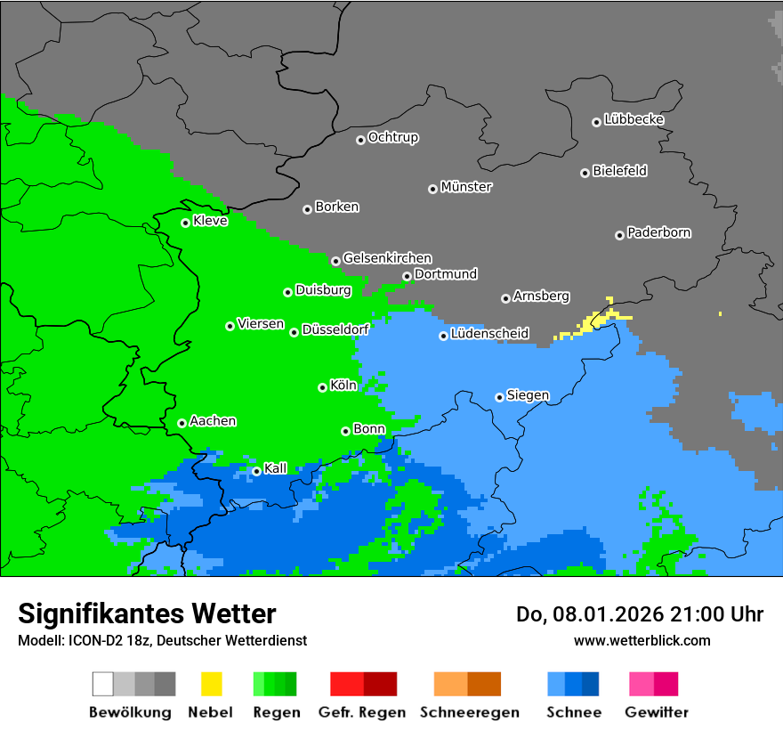 Signifikantes Wetter