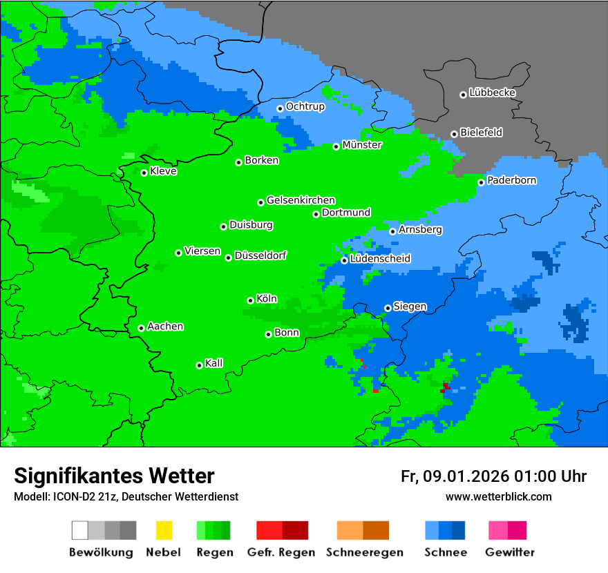 Signifikantes Wetter