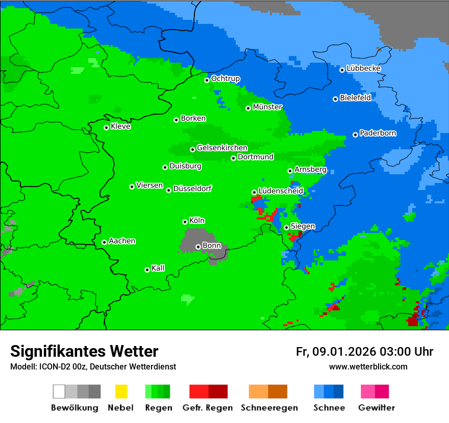 Signifikantes Wetter