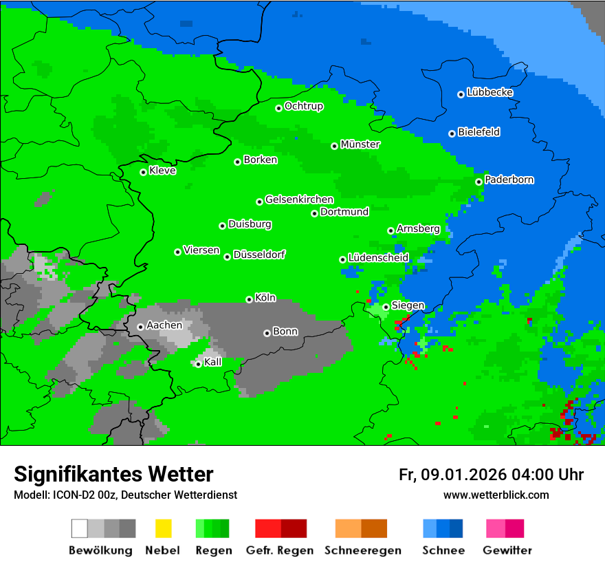 Signifikantes Wetter