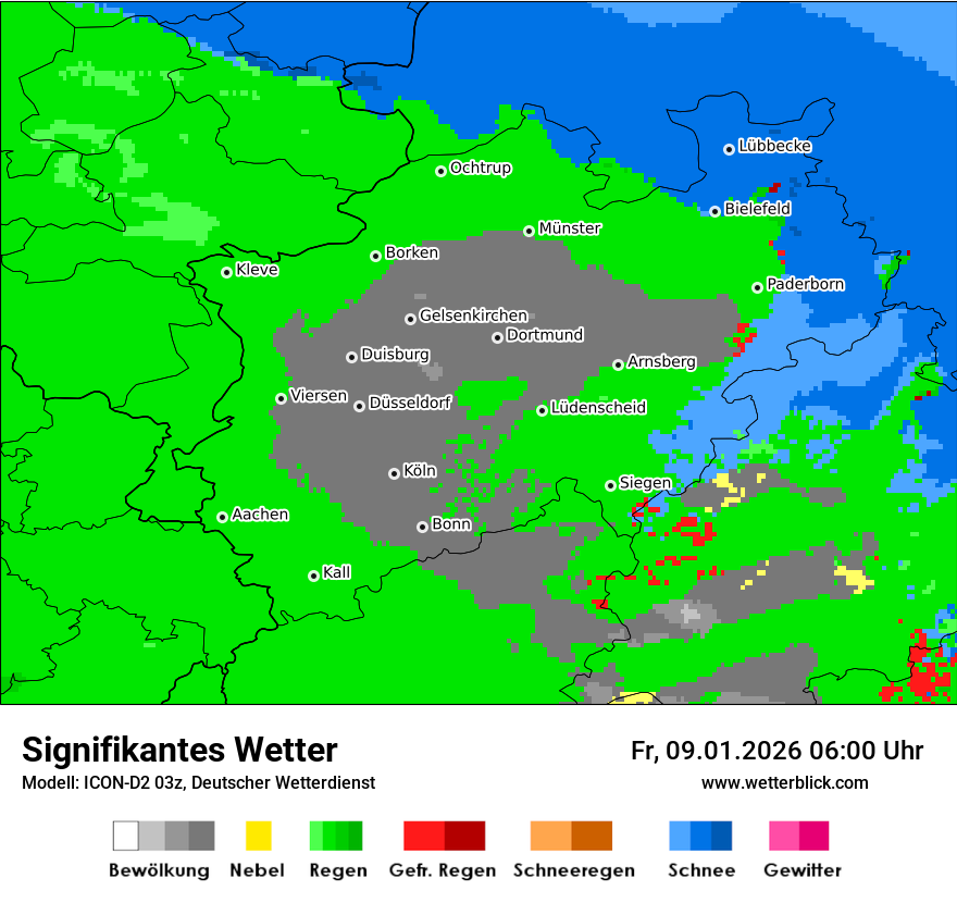 Signifikantes Wetter