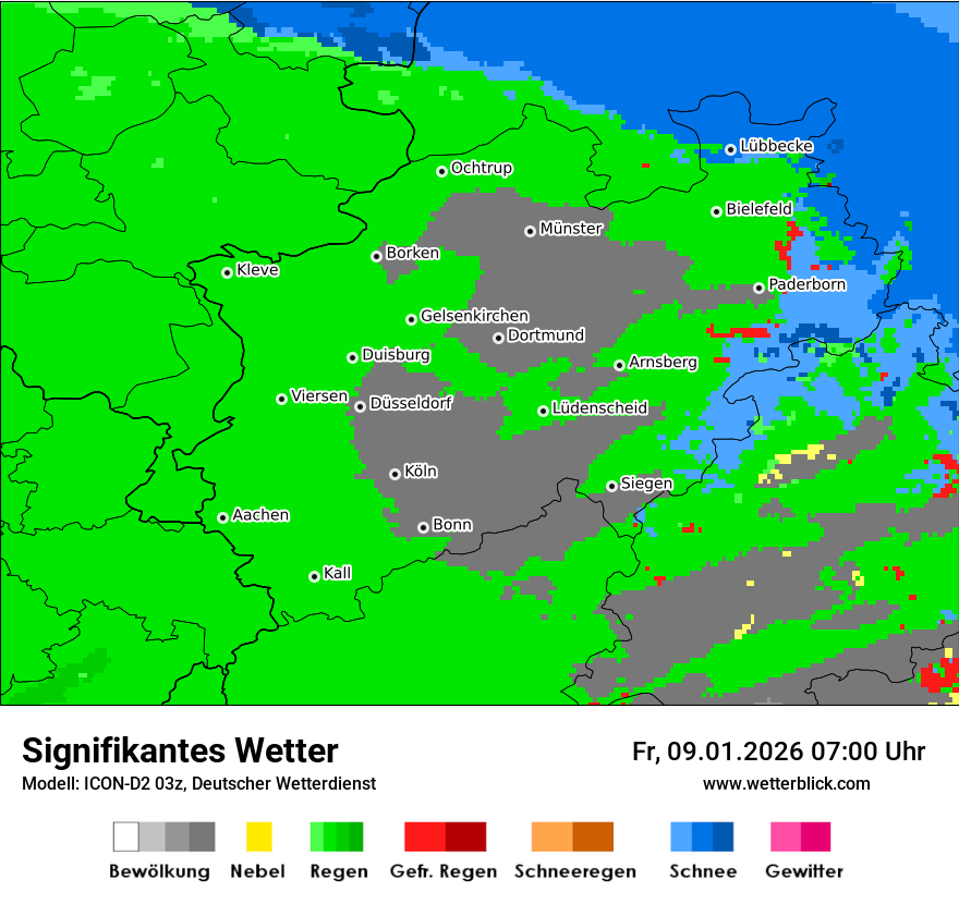 Signifikantes Wetter