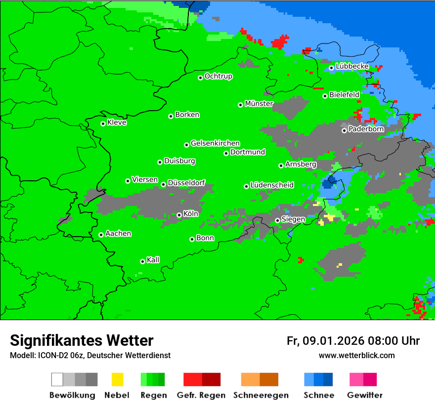 Signifikantes Wetter