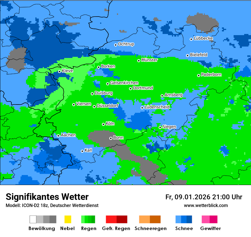 Signifikantes Wetter