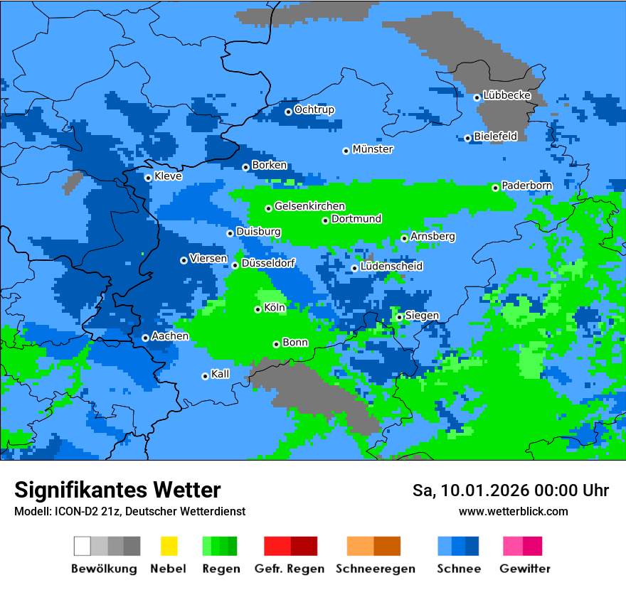 Signifikantes Wetter