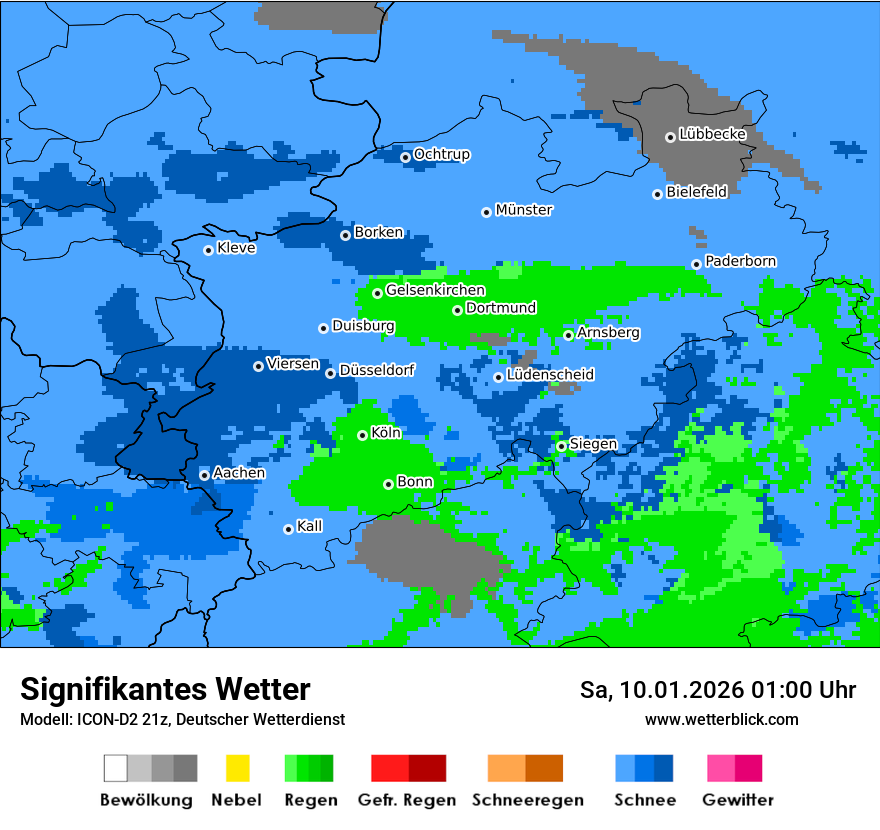 Signifikantes Wetter