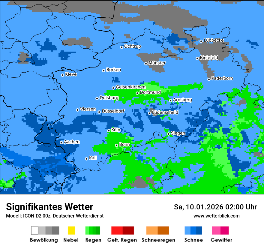 Signifikantes Wetter