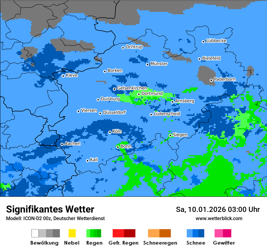 Signifikantes Wetter