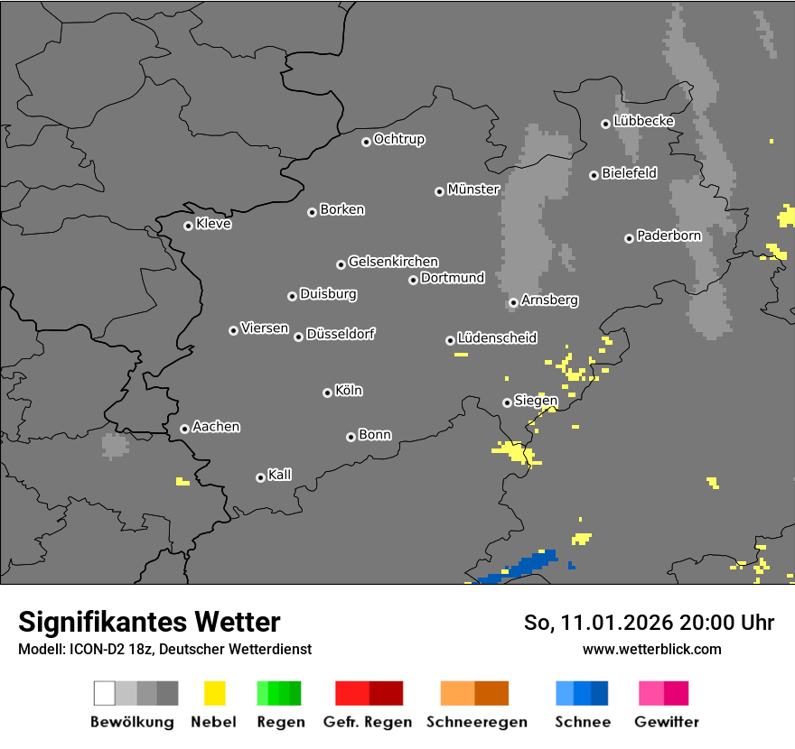 Signifikantes Wetter