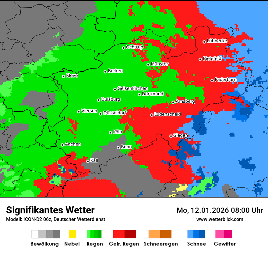 Signifikantes Wetter