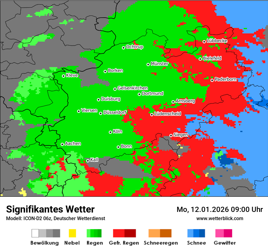 Signifikantes Wetter