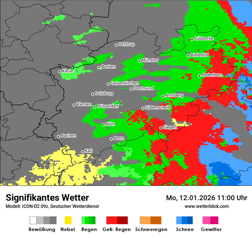 Signifikantes Wetter