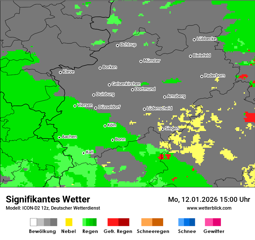 Signifikantes Wetter