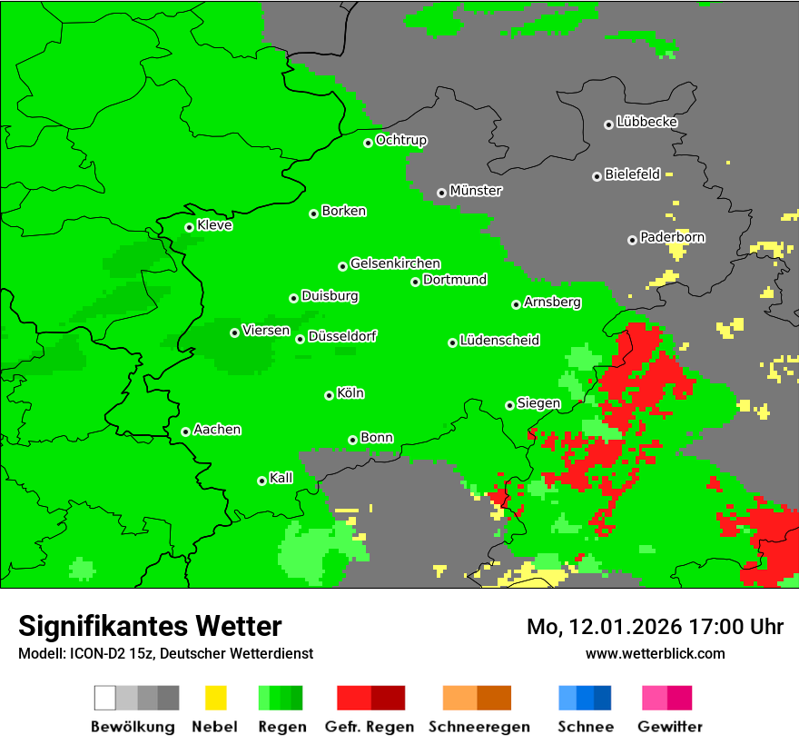 Signifikantes Wetter