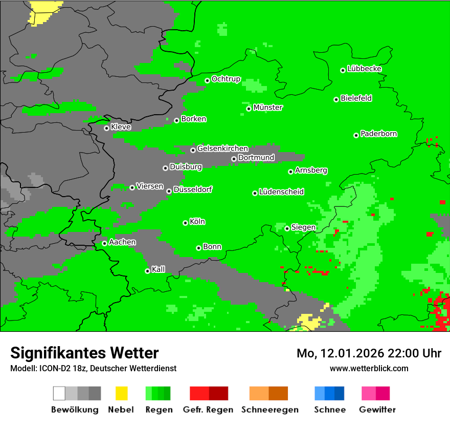 Signifikantes Wetter