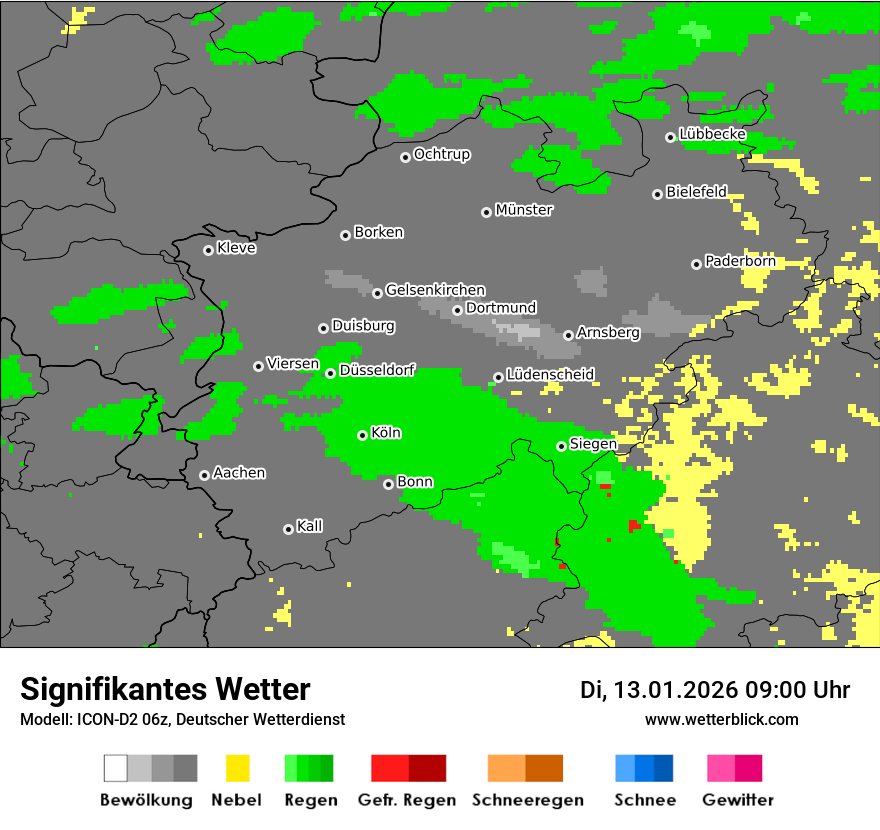 Signifikantes Wetter