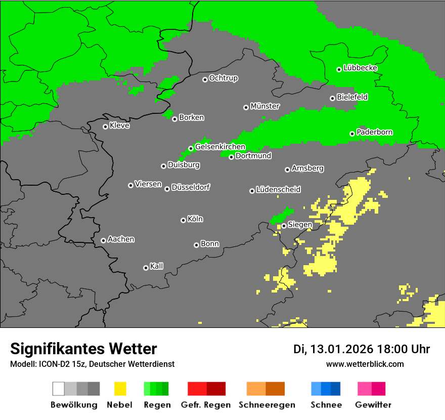 Signifikantes Wetter
