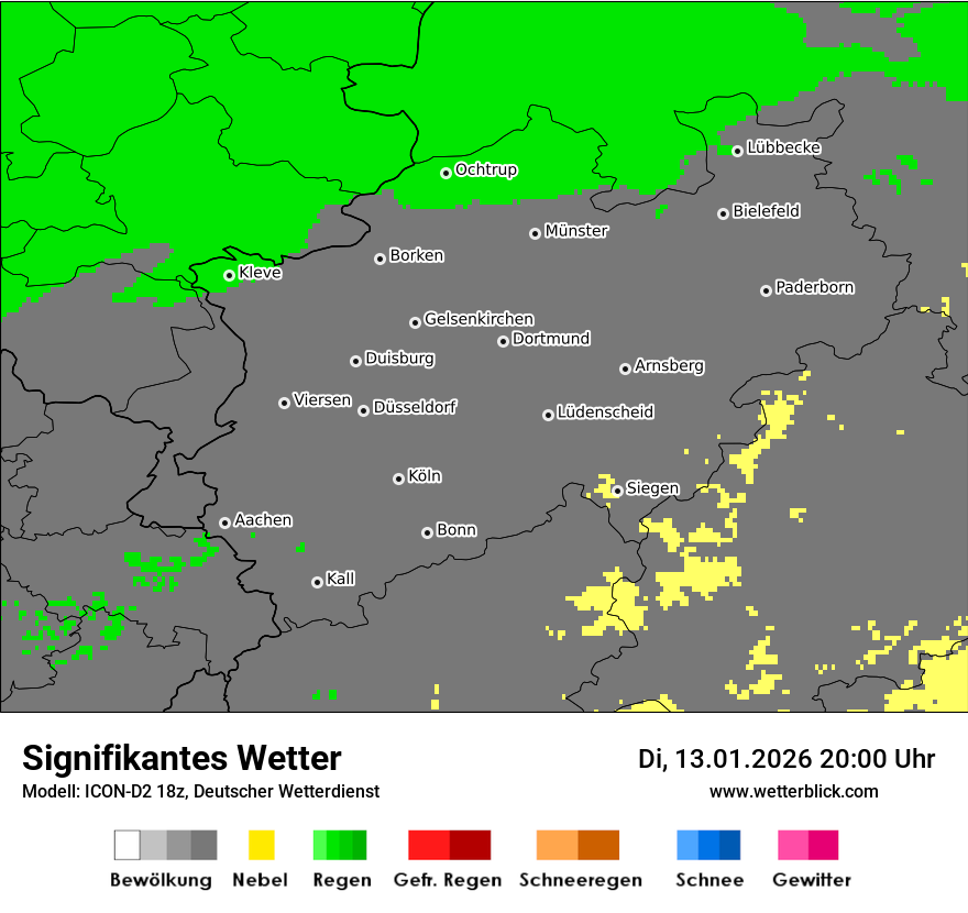 Signifikantes Wetter