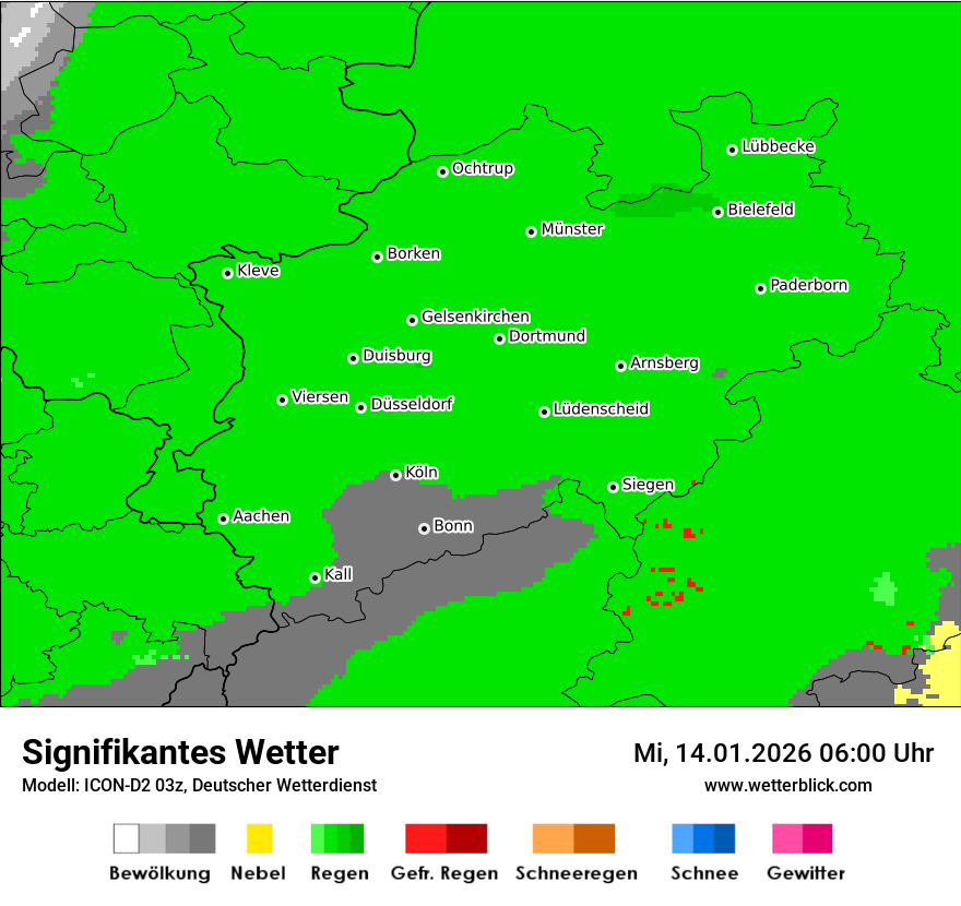 Signifikantes Wetter