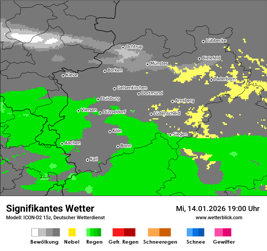 Signifikantes Wetter
