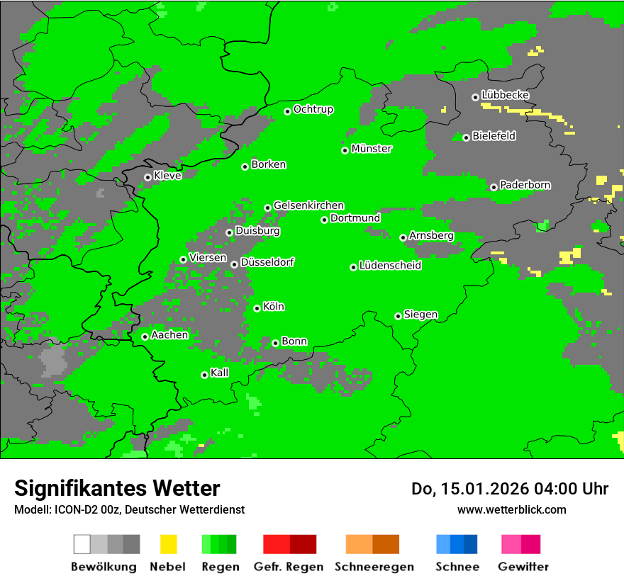 Signifikantes Wetter