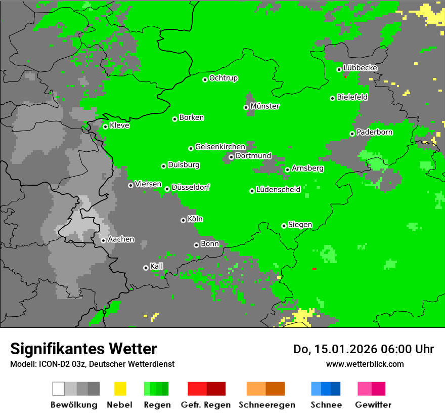 Signifikantes Wetter