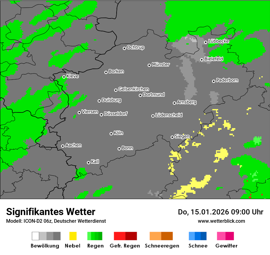 Signifikantes Wetter