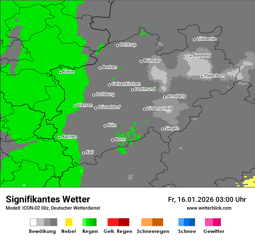 Signifikantes Wetter