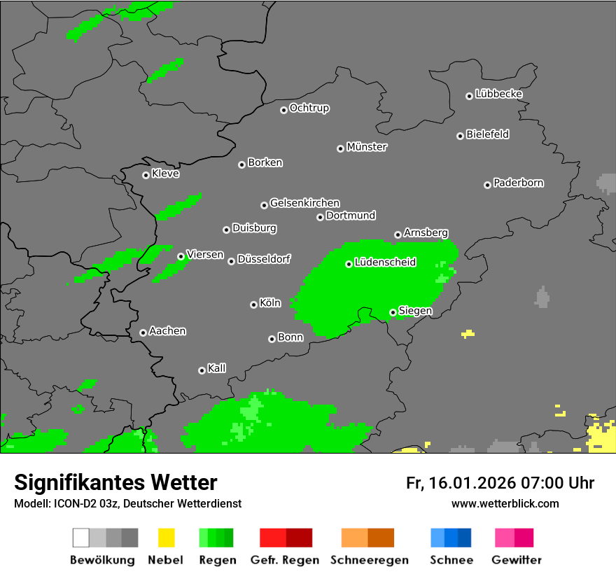Signifikantes Wetter
