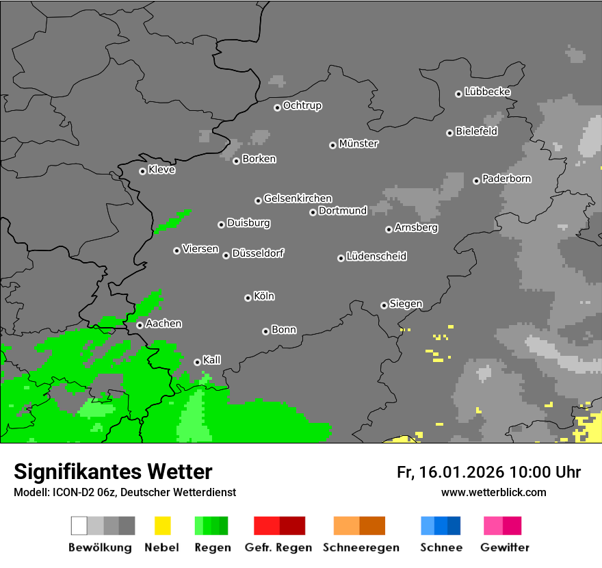 Signifikantes Wetter