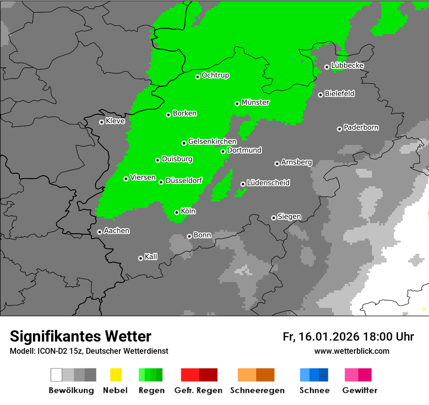 Signifikantes Wetter