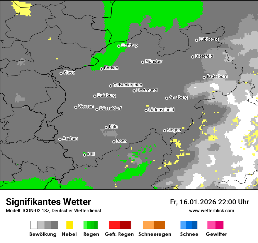 Signifikantes Wetter