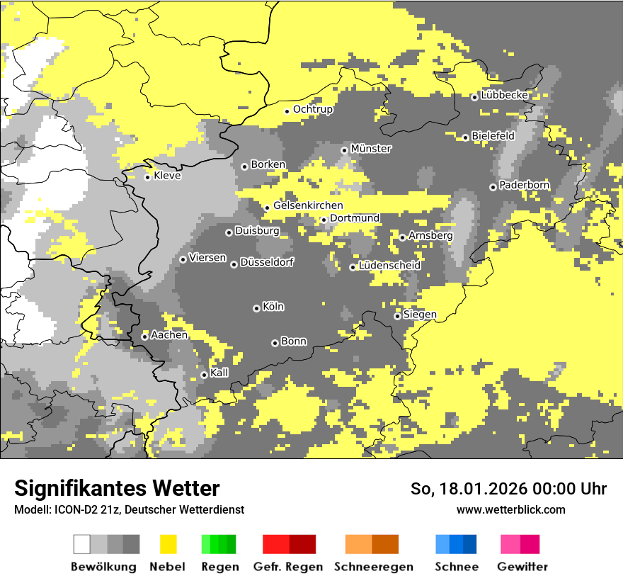 Signifikantes Wetter