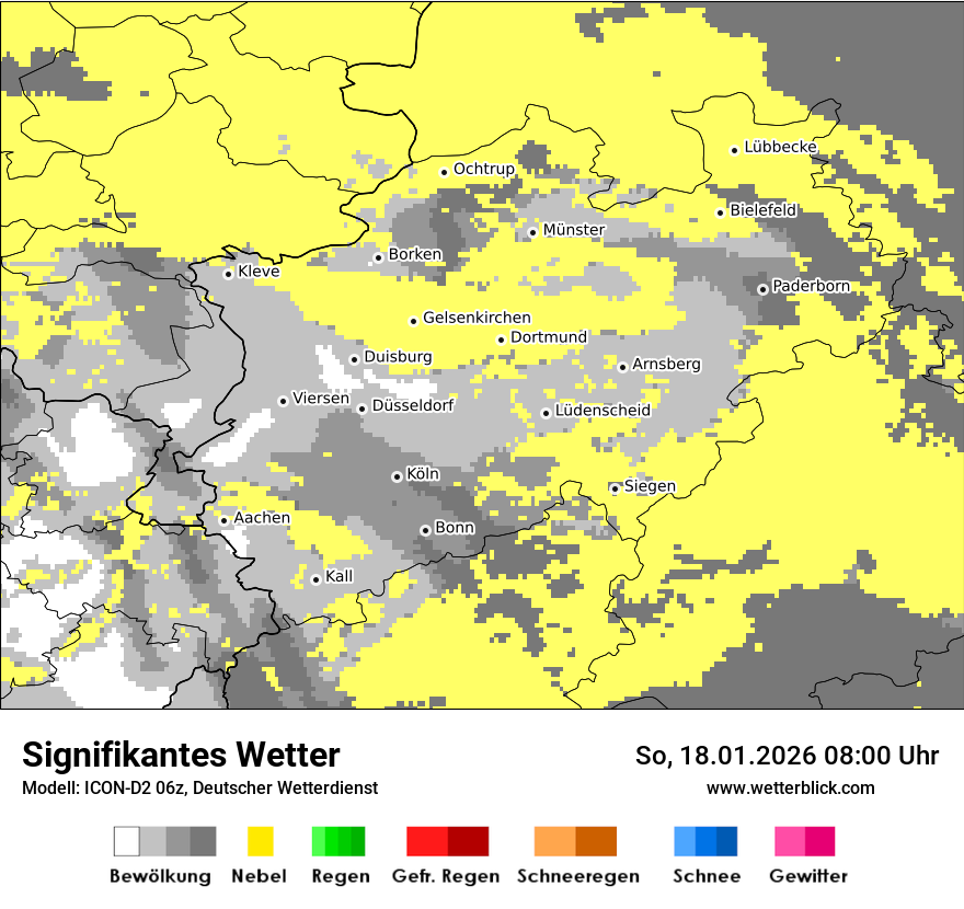 Signifikantes Wetter