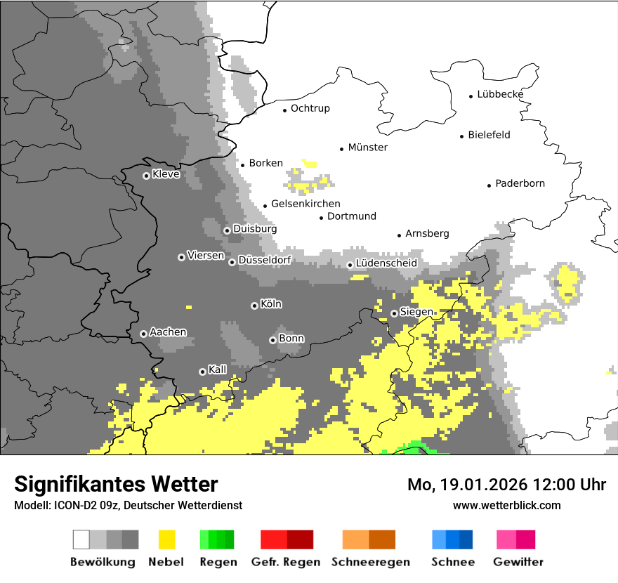 Signifikantes Wetter