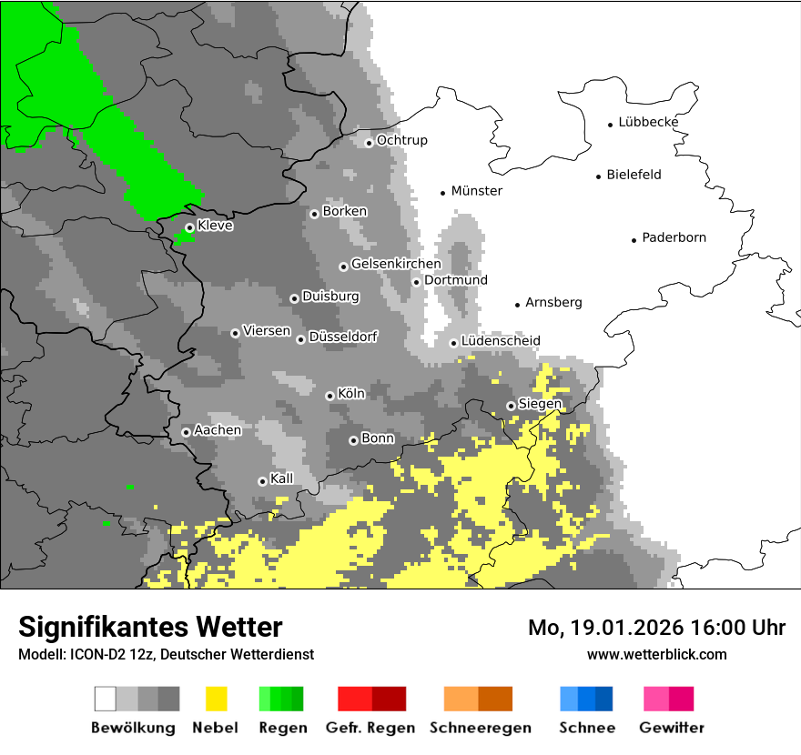 Signifikantes Wetter