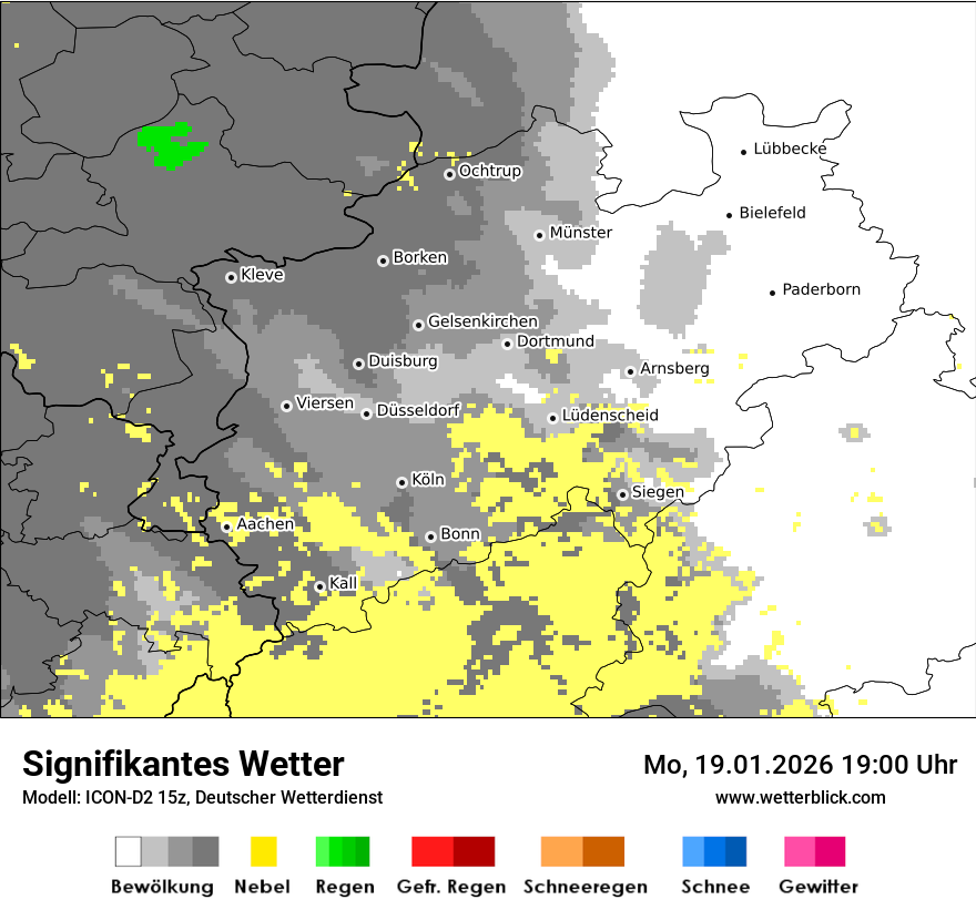 Signifikantes Wetter