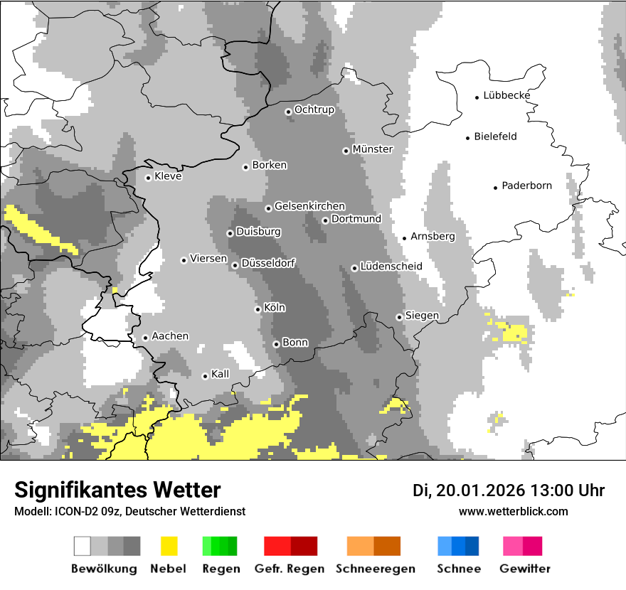 Signifikantes Wetter