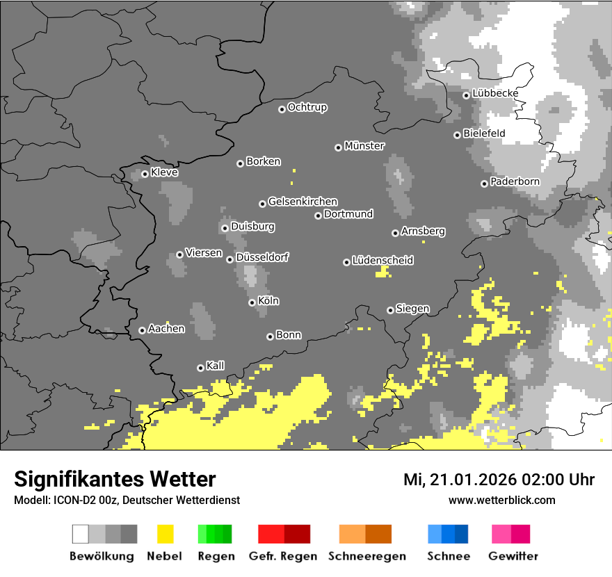 Signifikantes Wetter