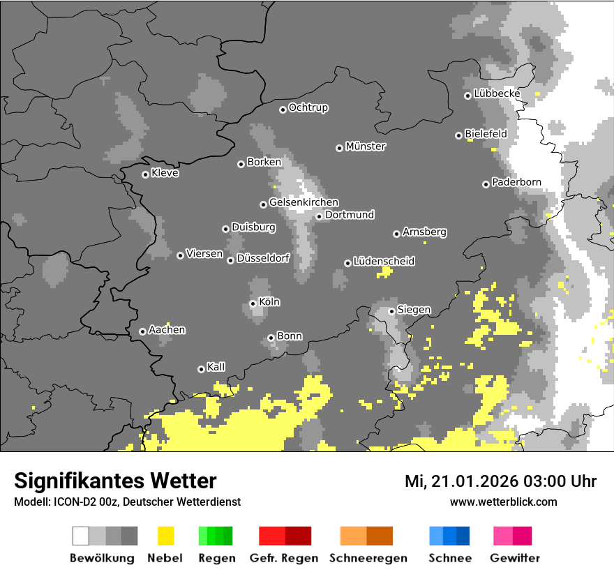 Signifikantes Wetter