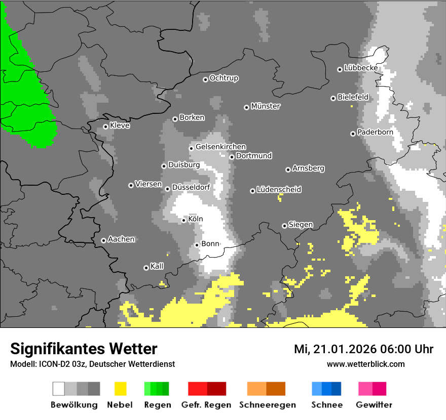 Signifikantes Wetter