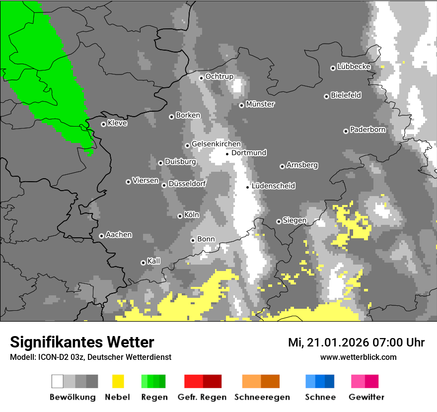 Signifikantes Wetter