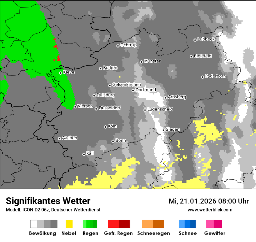 Signifikantes Wetter