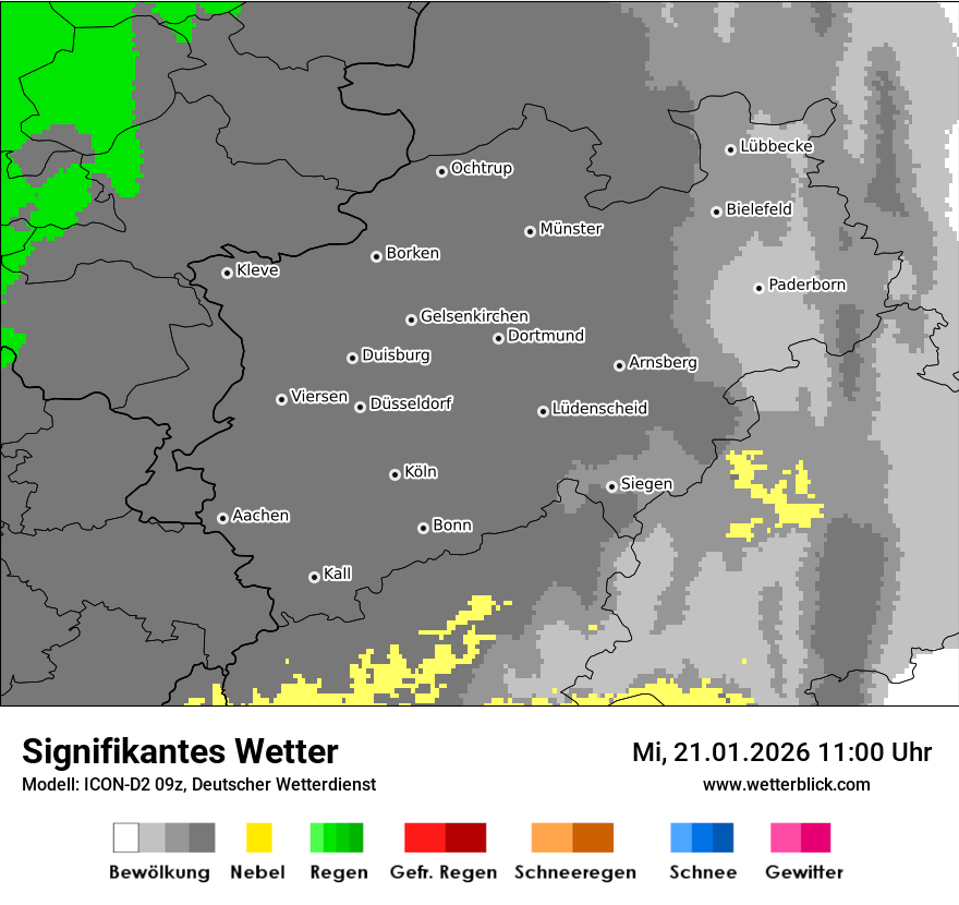 Signifikantes Wetter