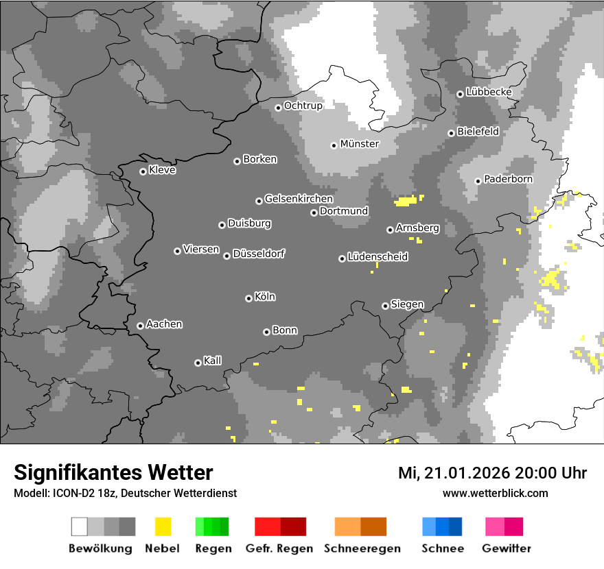 Signifikantes Wetter